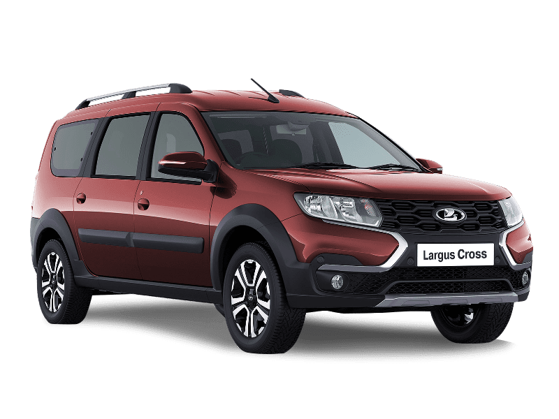 Купить Lada Largus Cross в вашем городе - Красный «Красный сплав»‎ (136) - металлик